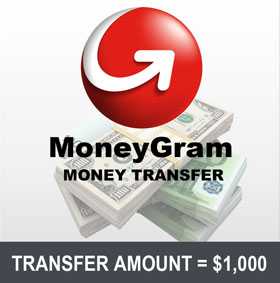 MoneyGram Transfers for sale